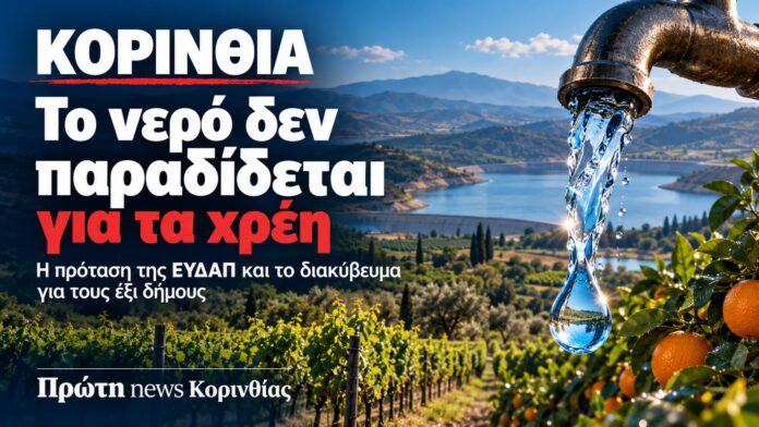 to nero den paradideta sta xrei